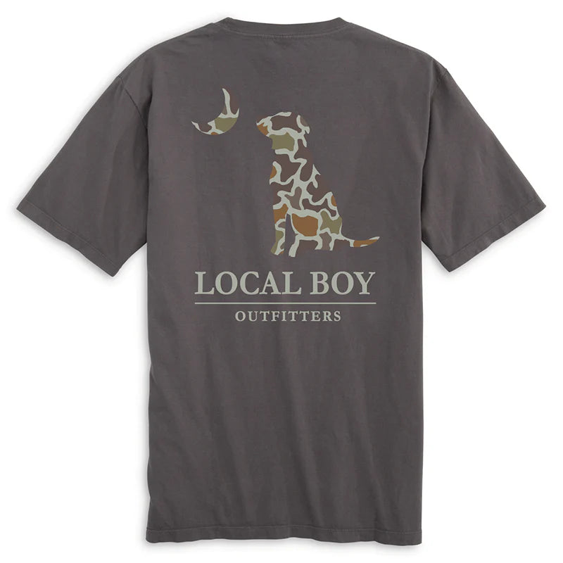 LOCAL BOY LOCALFLAG DOG MOON T-SHIRT