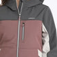 CINCH Women’s Bonded Hoodie-ROSE/GREY/CREAM