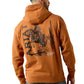 Ariat Men's Cowboy Tough Hoodie Adobe
