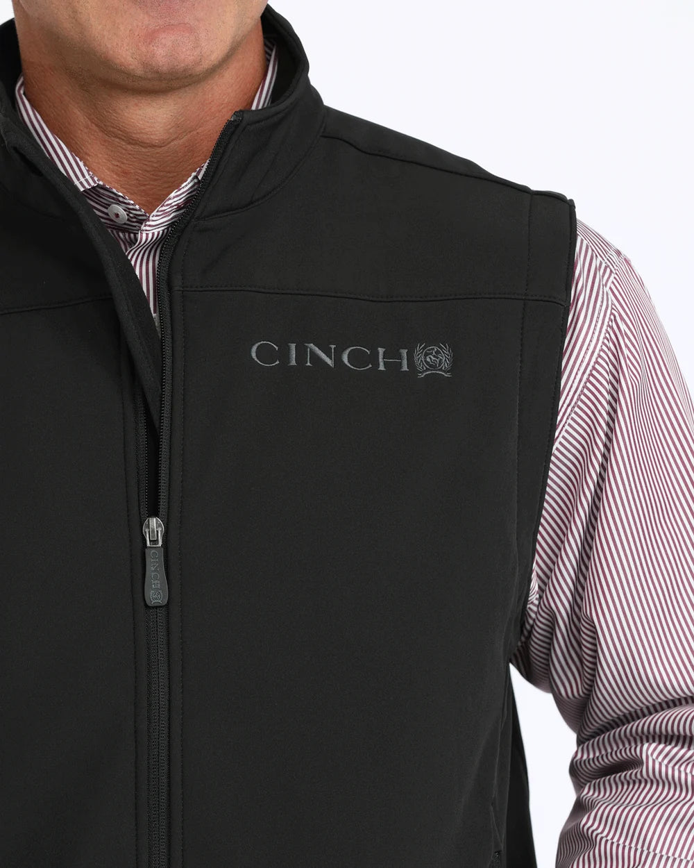 CINCH Men's Bonded Vest-BLACK