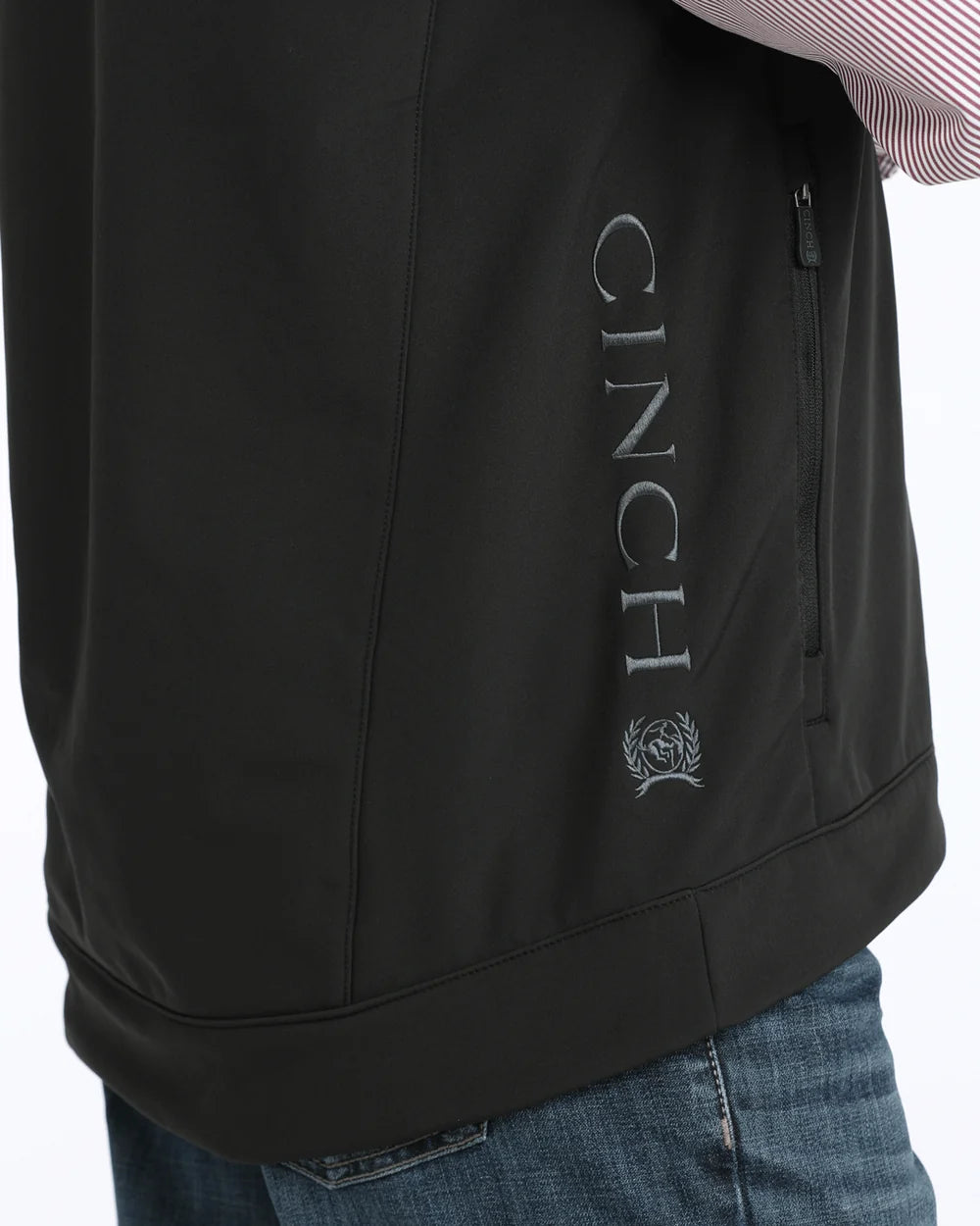 CINCH Men's Bonded Vest-BLACK