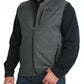 CINCH Men's Bonded Vest-CHARCOAL GREY