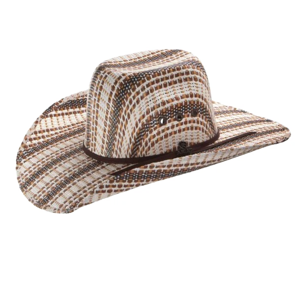 Ariat Children's Woven Brown Straw Cowboy Hat
