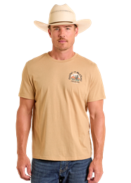 Panhandle Men's Slim Khaki Graphic T-shirt
