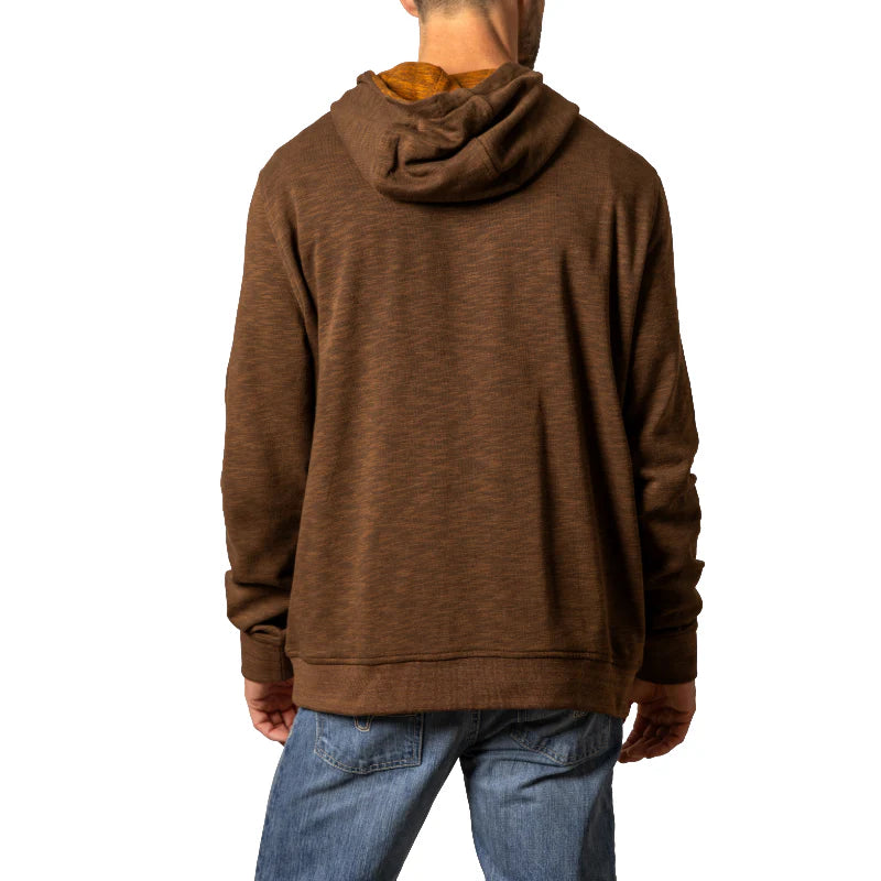 Kimes Ranch Men's Durham Graphic Brown Pullover Hoodie