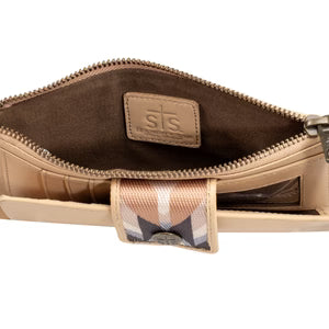 STS Haley Bifold Wristlet - BUCKSKIN