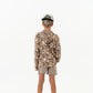 BURLEBO Youth Performance Hoodie - DEER PINTAIL CAMO