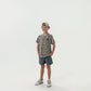 BURLEBO Youth Classic Deer Camo SS Tee - Flying B
