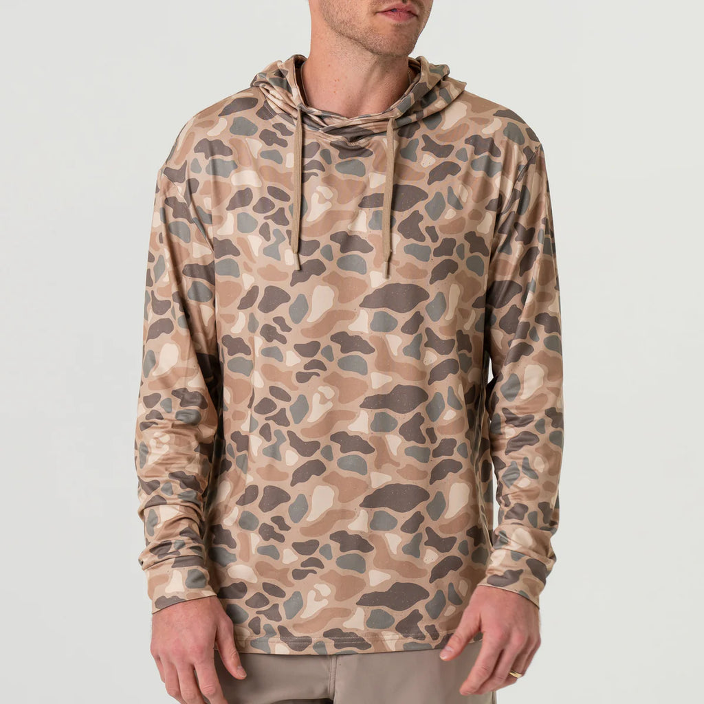 BURLEBO Performance Hoodie - PINTAIL CAMO