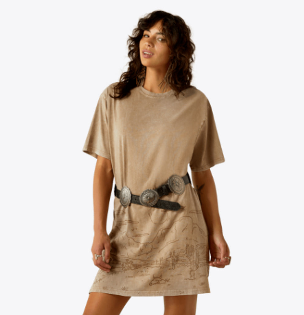 ARIAT WOMEN'S ROAD TRIP TEE DRESS