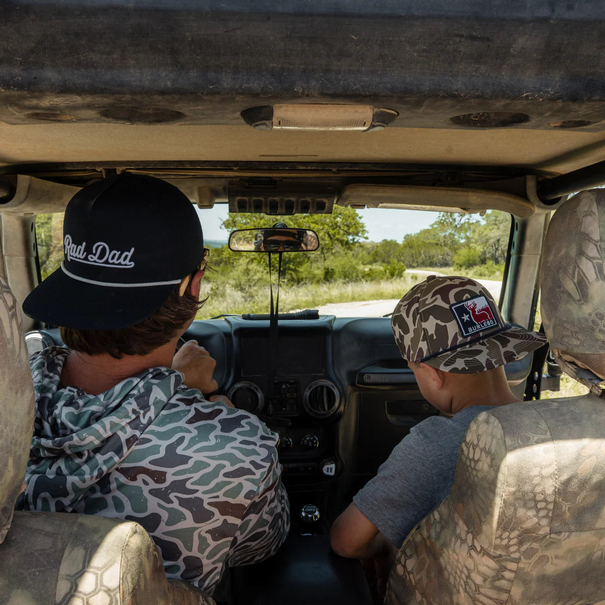 BURLEBO Performance Hoodie - Retro Duck Camo