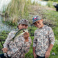 BURLEBO Youth Performance Hoodie - DEER PINTAIL CAMO