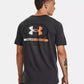 Under Armour Mens Global Lockertag Short Sleeve Jet Grey/White