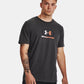 Under Armour Mens Global Lockertag Short Sleeve Jet Grey/White