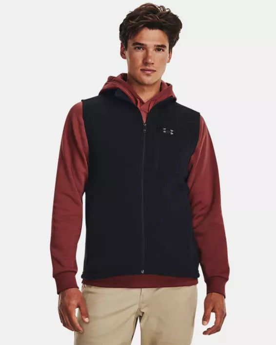 Under Armour Mens Specialist Vest Black/Jet Grey