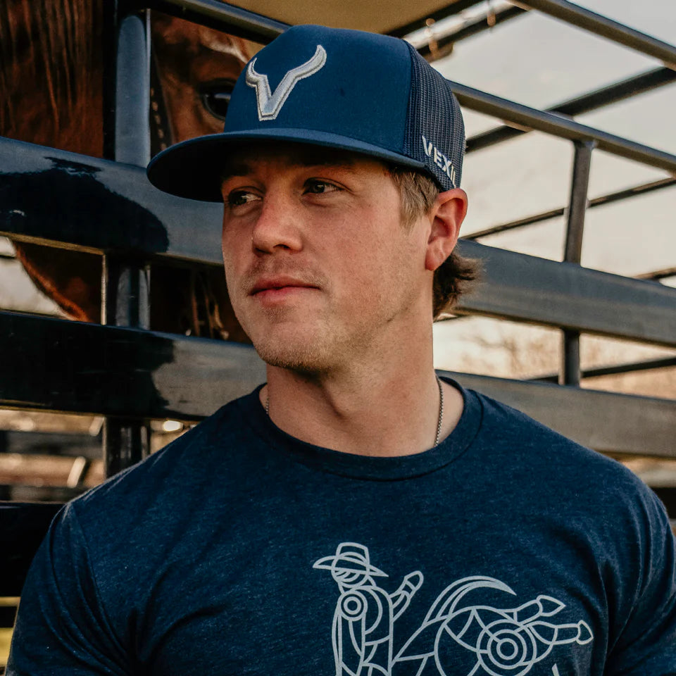 VEXIL BRAND Vexil Brand - Silver Icon - Navy/Navy Mesh