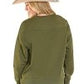 Rock & Roll Women's Boot Stitch Sweater (Hunter Green)