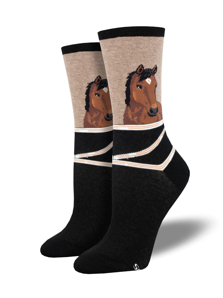 SOCK SMITH WOMEN'S "HEY NEIGH-BOR" SOCKS