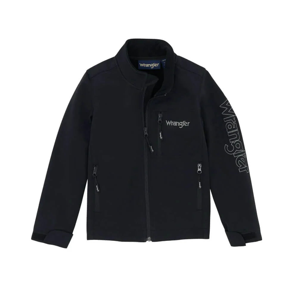 WRANGLER BOYS TRAIL JACKET BLACK