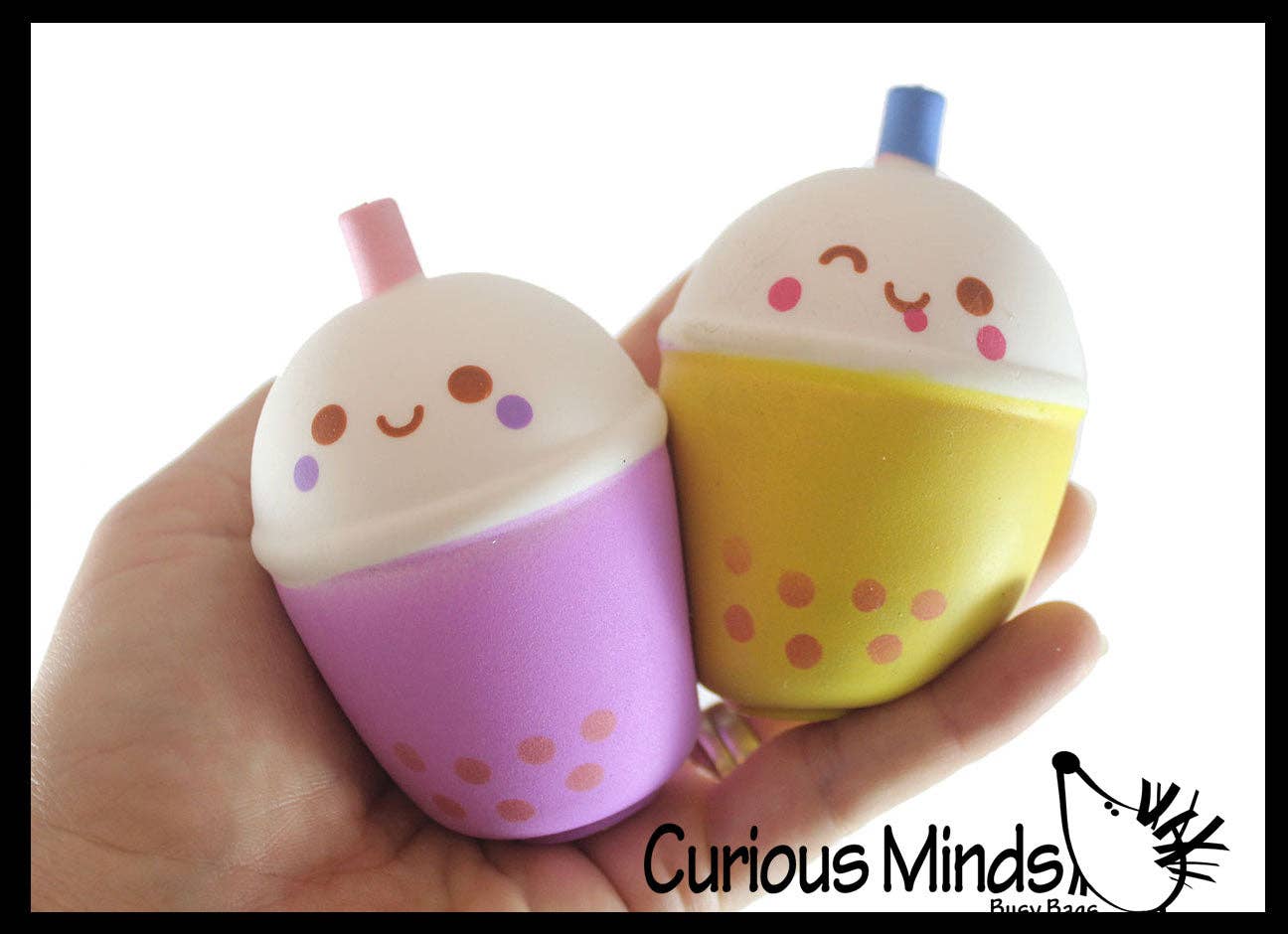 Bubble Tea Drink Squishy Squeeze Stress Ball Soft Doh
