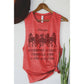 COUNTRY MUSIC GRAPHIC TANK TOP: Mineral Mustard