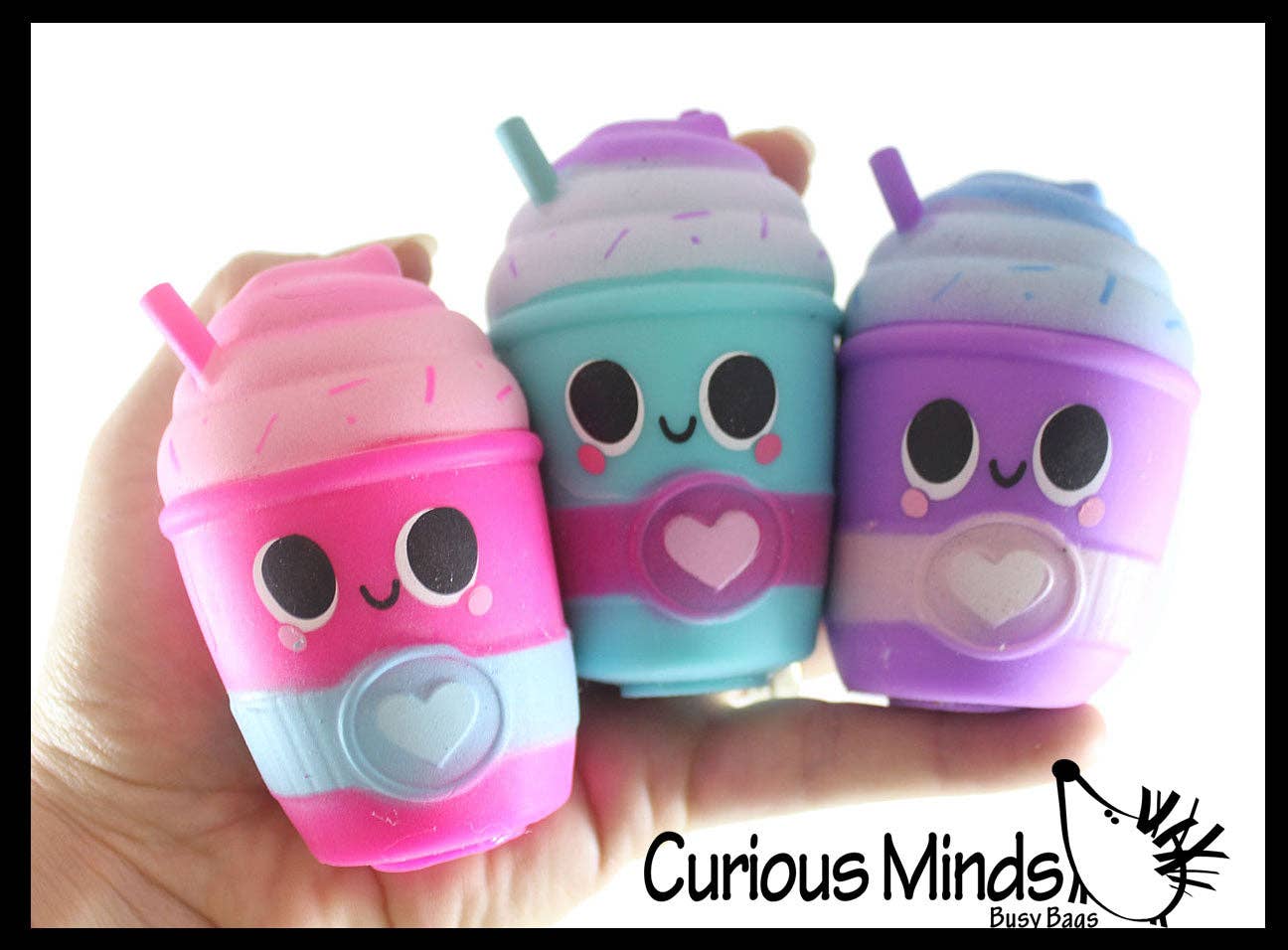 1 Frappe Ice Cream Drink Squishy Squeeze Stress Ball Soft Do