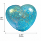Glitter Sugar Heart Squishy