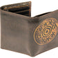 Shotshell Burnished Leather Trifold Wallet