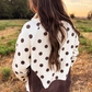 Cocoa Dot Pullover