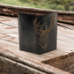 Buck Burnished Leather Secretary Wallet