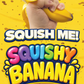 Fun Doh Squishy Banana Stress Relief Toy