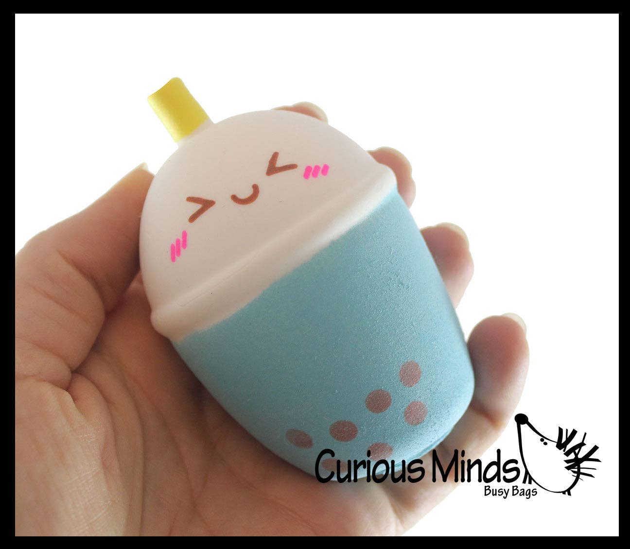 Bubble Tea Drink Squishy Squeeze Stress Ball Soft Doh