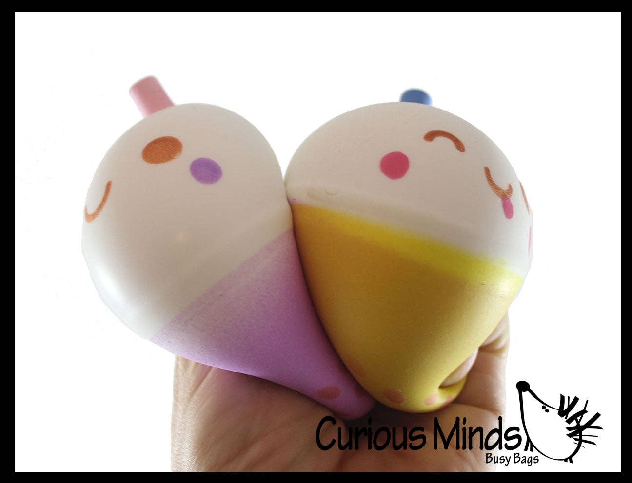 Bubble Tea Drink Squishy Squeeze Stress Ball Soft Doh