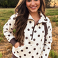 Cocoa Dot Pullover