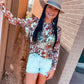 Buckaroo Long Sleeve Mesh Top