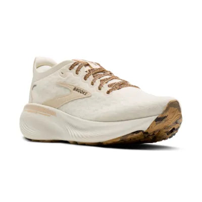 Brooks Adrenaline GTS 25 Women's Running Walking Shoes Coconut Crème Leopard
