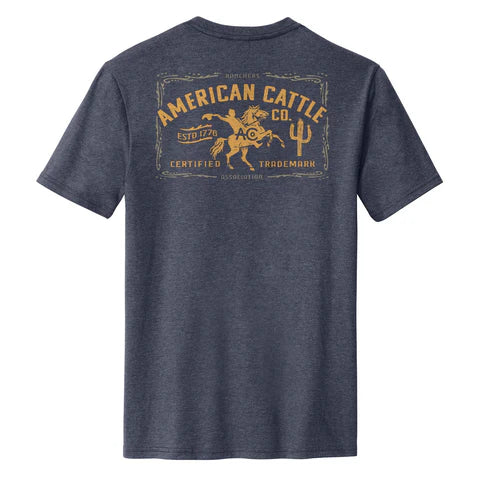AMERICAN CATTLE CO Bucking Horse Tee