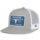 AMERICAN CATTLE CO Bull Spurs Hat-Flat-GREY