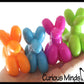 1 Mini Balloon Dog Doh Filled Stress Ball - Cute Squishy