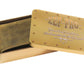 Shotshell Vintage Tan Leather Trifold Wallet