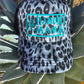 Ranch mama leopard hat