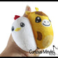 1 Plush Farm Animal Sugar Ball - Thick Glue/Gel Stretch Ball