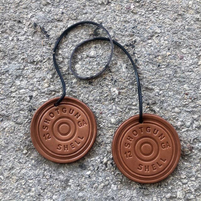 Shotgun Shell Air Flair: Warm Vanilla Leather / Large