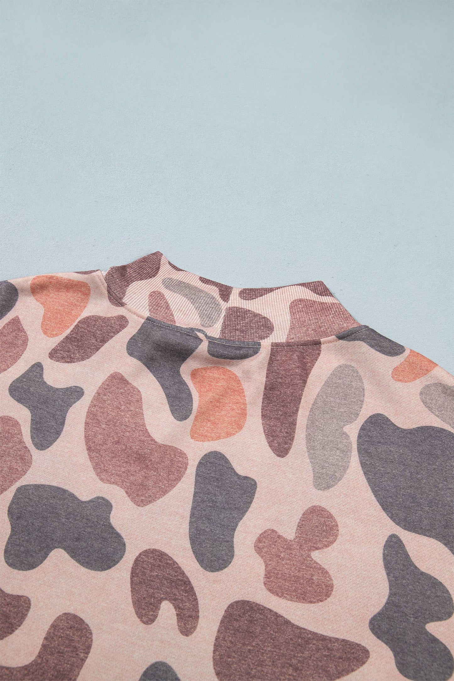Full SizeCasual Camouflage Western Style Pullover Sweatshirt: Multicolour / S