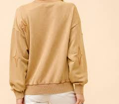 DISTRESSED WOMENS VINTAGE WASHED YEEHAW SWEATSHIRT