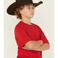 Ariat Boys' Buffalo Flag Short Sleeve Graphic T-Shirt