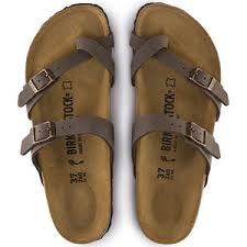 BIRKENSTOCK MAYARI MOCCA BIRKIBUC SANDAL