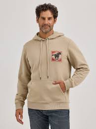 Wrangler Men's Classic Logo Graphic Hoodie