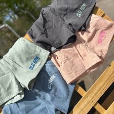 OLD ROW SWEAT SHORTS (BLUSH,GREY,SAGE)
