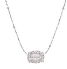 SPURWEST ULTRA MINI "MAMA" (GOLD OR SILVER) NECKLACE